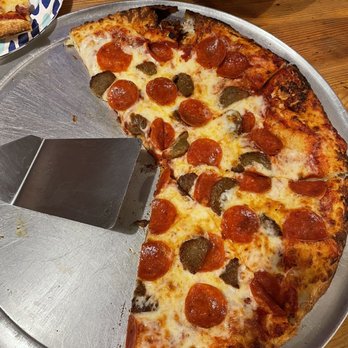 Otto Pizza & Pastry - Peperoni and meatball pizza - Pizza Near Me - Tempe, Arizona