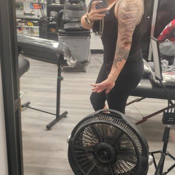Sacred Soul Studio - Hawaiian arm piece by Deasy - Tattoo Near Me - Union City, California