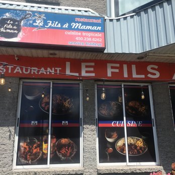 Le Fils à Maman - the outside of a restaurant - Haitian Near Me - Laval, Quebec Le Fils à Maman - the outside of a restaurant - Haitian Near Me - Laval, Quebec