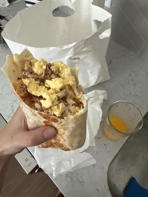 Bad-Ass Breakfast Burritos by null