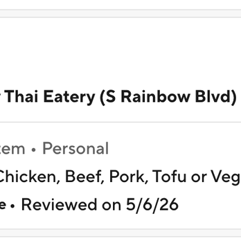Savoey Thai Eatery - receipt - Thai Near Me - Las Vegas, Nevada Savoey Thai Eatery - receipt - Thai Near Me - Las Vegas, Nevada