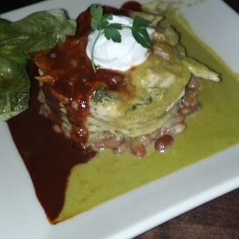 Yard House - Chicken Enchilada Stack - New American Near Me - Saint Louis Park, Minnesota Yard House - Chicken Enchilada Stack - New American Near Me - Saint Louis Park, Minnesota