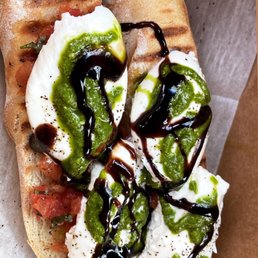 Bruschetta Burrata Toast Bruschetta Burrata Toast