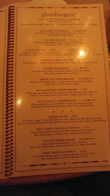 Menu photo 8 The Cheesecake Factory Willow Grove, PA