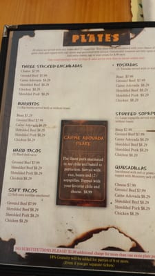 Menu photo 2 Montano's Restaurant Belen, NM