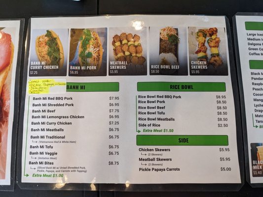 Menu photo 2 Banh Mi Bites Mountlake Terrace, WA Menu photo 2 Banh Mi Bites Mountlake Terrace, WA