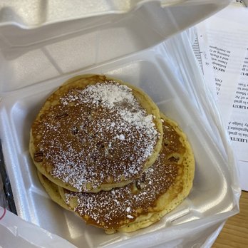 The Original Pancake house - Pecan pancakes.   Yeah had to get to go. - Breakfast & Brunch Near Me - South Bend, Indiana