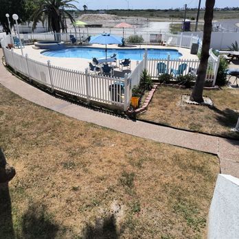 Fairway Villas - The pool that is not as big as the website pictures with even more construction right outside the gate. - Hotels Near Me - Corpus Christi, Texas