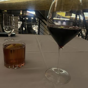 Cielo - Old Fashioned and DeLille Bordeaux - Seafood Near Me - Cabazon, California
