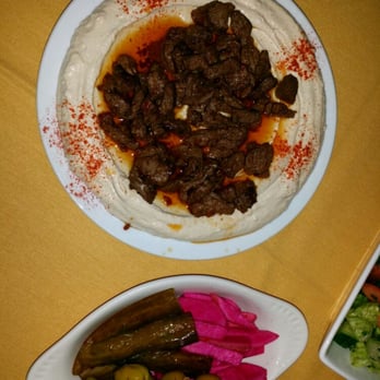 The Palace Lounge - The best hummus with filet mignon you will ever try! - Middle Eastern Near Me - Upland, California The Palace Lounge - The best hummus with filet mignon you will ever try! - Middle Eastern Near Me - Upland, California
