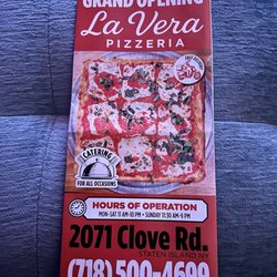 La Vera Pizzeria - Menu