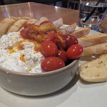 Moxies - Tomato bruschetta - Lounges Near Me - Plano, Texas