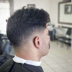 Gentlemen's Barber Shop - What I asked for, from their Yelp page. Gentleman said sure I know how to do it. No was wrong, my cut was nothing like this picture.