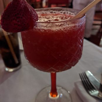 La Piazzetta - Strawberry margarita - Italian Near Me - Puerto Vallarta, JAL