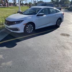 Morales Vehicle Sales - 2019 White Honda Civic