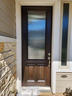 Door Stain. - One of many Stain jobs we do. Complete restoration. Costumer was very happy with the results. Any Stain job you need or any type of remodeling we here to help. Door Stain. - One of many Stain jobs we do. Complete restoration. Costumer was very happy with the results. Any Stain job you need or any type of remodeling we here to help.