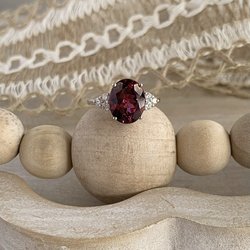 Ooh Aah Jewelry - Rhodolite garnet!