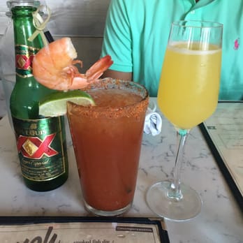 Mongers Market + Kitchen - Shrimp michelada and mimosa! - Seafood Near Me - Austin, Texas Mongers Market + Kitchen - Shrimp michelada and mimosa! - Seafood Near Me - Austin, Texas