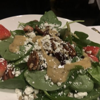 Shula's Steak House - Spinach Salad with house vinaigrette-VG! - Steakhouses Near Me - Naples, Florida Shula's Steak House - Spinach Salad with house vinaigrette-VG! - Steakhouses Near Me - Naples, Florida