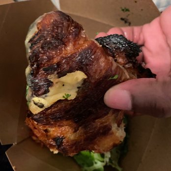 Zatar - Burned Merguez Melt. I wish I had taken a photo of the receipt as well but I didn't think it would come to me writing a bad review. - Middle Eastern Near Me - Brooklyn, New York Zatar - Burned Merguez Melt. I wish I had taken a photo of the receipt as well but I didn't think it would come to me writing a bad review. - Middle Eastern Near Me - Brooklyn, New York