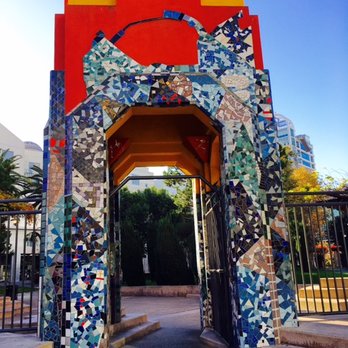 Grand Hope Park - Mosaic entrance to the park. - Parks Near Me - Los Angeles, California Grand Hope Park - Mosaic entrance to the park. - Parks Near Me - Los Angeles, California