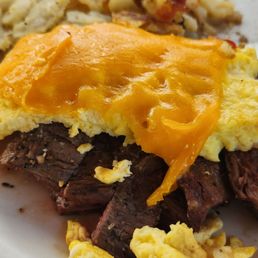 Skirt steak & eggs