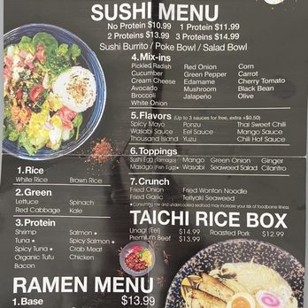 Taichi Bubble Tea - Poke Near Me - Ithaca, New York