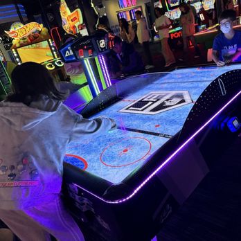 Dave & Buster's Torrance - Air Hockey (family fav) - Arcades Near Me - Torrance, California