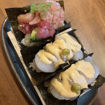 Taniku Izakaya - spicy scallop, hamachi - Izakaya Near Me - San Francisco, California