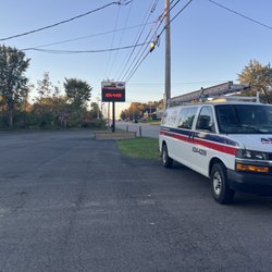 Armor Heating & Cooling - One of the best places to tailgate for Buffalo Bills games. Easy in Easy out. They allow access to indoor washrooms