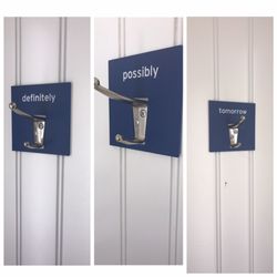 Marshalls - This was in the fitting room! I do this normally when i try on items, so it's cool that they had it labeled!