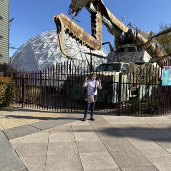 Downtown Container Park - The front of The Container Park - Shopping Centers Near Me - Las Vegas, Nevada