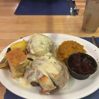 The Cabin - Baked Stuffed Chicken - Pizza Near Me - Middleboro, Massachusetts The Cabin - Baked Stuffed Chicken - Pizza Near Me - Middleboro, Massachusetts