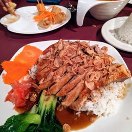 Duck over rice