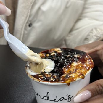 Andia's Ice Cream - Creme brûlée ice cream - Desserts Near Me - Cary, North Carolina