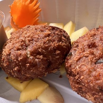Lemongrass - crab cake - Thai Near Me - Moss Landing, California