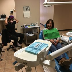 Beyond Borders Dental - One of our happy patients getting ready for her dental work in Palomas