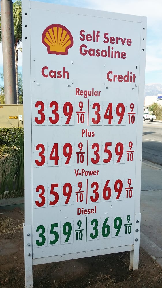 Shell - The ONLY sign we could see from entrance and pump. - Gas Stations Near Me - Beaumont, California Shell - The ONLY sign we could see from entrance and pump. - Gas Stations Near Me - Beaumont, California