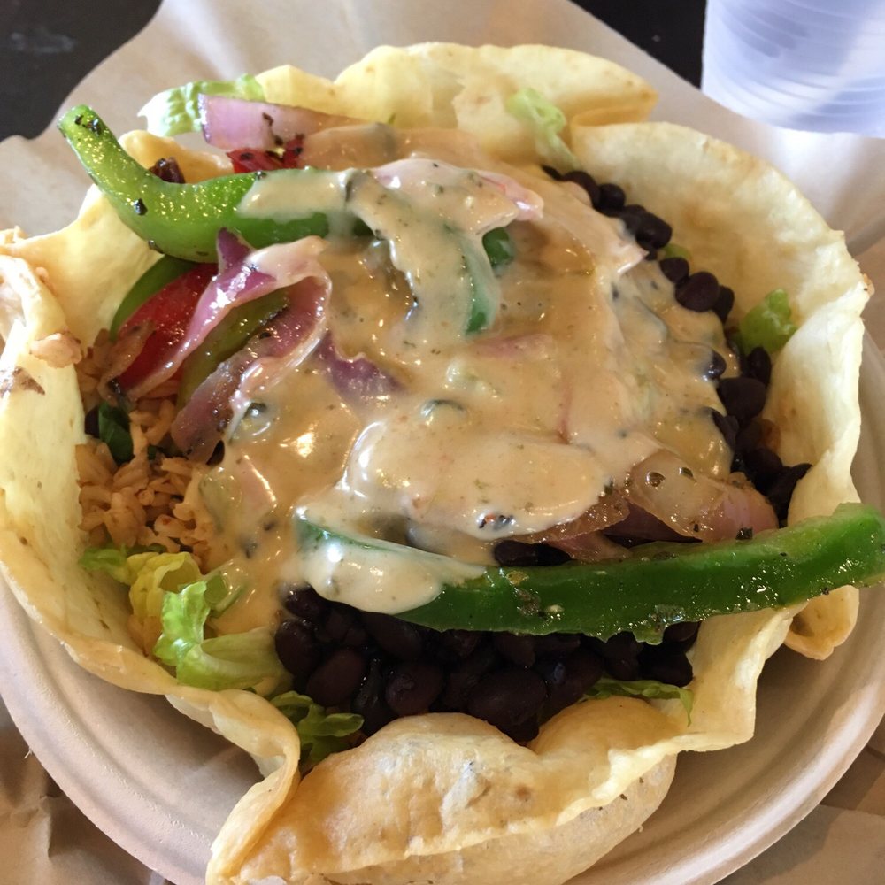 QDOBA Mexican Eats - Taco salad in a shell - Mexican Near Me - Denver, Colorado QDOBA Mexican Eats - Taco salad in a shell - Mexican Near Me - Denver, Colorado