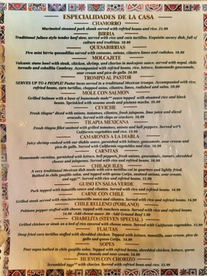 Menu photo 8 Azul Tequila Springdale, AR