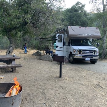 Wheeler Gorge Campground - Our campsite #006 - Campgrounds Near Me - Ojai, California