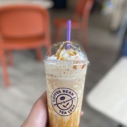 The Coffee Bean & Tea Leaf - Caramel Ice Blend with extra expresso shot