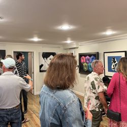 Inconspicuous Art Gallery - Inspired conversation at our grand opening event!