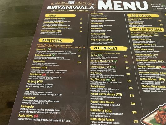 Menu photo 1 Biryaniwala Omaha, NE Menu photo 1 Biryaniwala Omaha, NE