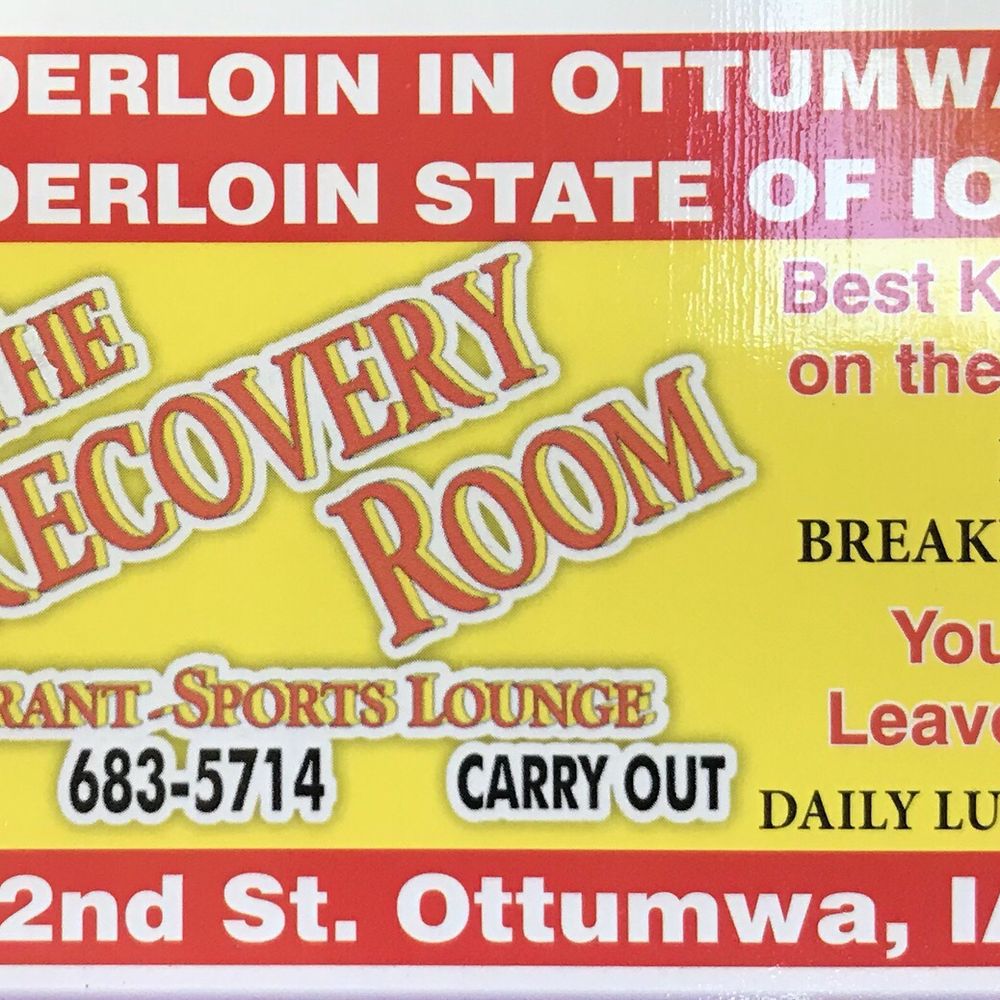 Recovery Room - the front of the restaurant - Bars Near Me - Ottumwa, Iowa Recovery Room - the front of the restaurant - Bars Near Me - Ottumwa, Iowa