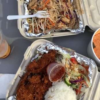 Ae's Thai Kitchen - Pad Thai and coconut crusted mahi mahi - Thai Near Me - Hana, Hawaii Ae's Thai Kitchen - Pad Thai and coconut crusted mahi mahi - Thai Near Me - Hana, Hawaii