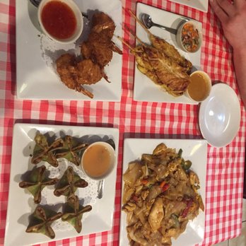 Boom Thai Restaurant - Coco shrimp, crab Rangoon's, chicken satay, poa pia spring rolls and drunken noodles!! Yum yum - Thai Near Me - Norwalk, Connecticut Boom Thai Restaurant - Coco shrimp, crab Rangoon's, chicken satay, poa pia spring rolls and drunken noodles!! Yum yum - Thai Near Me - Norwalk, Connecticut