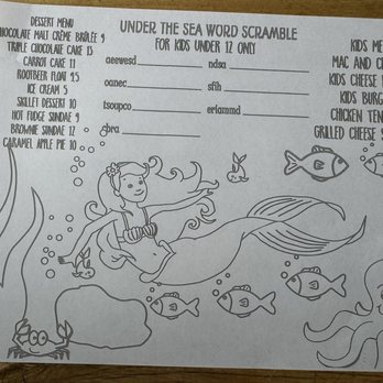 The Highliner Restaurant - Kids Menu - Seafood Near Me - Seward, Alaska The Highliner Restaurant - Kids Menu - Seafood Near Me - Seward, Alaska