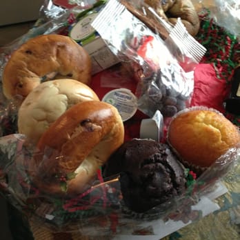 All In A Basket - The basket with muffins, candy, bagels, cream cheese, coffee, and crackers. - Gift Shops Near Me - Forest City, Pennsylvania All In A Basket - The basket with muffins, candy, bagels, cream cheese, coffee, and crackers. - Gift Shops Near Me - Forest City, Pennsylvania