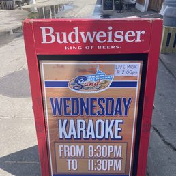 Karaoke Wed. 8:30-11:30 pm - good times! Karaoke Wed. 8:30-11:30 pm - good times!